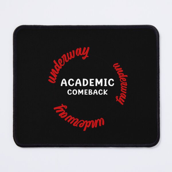 Item preview, Academic Comeback - Circular Red Text Design designed and sold by TyxShop.