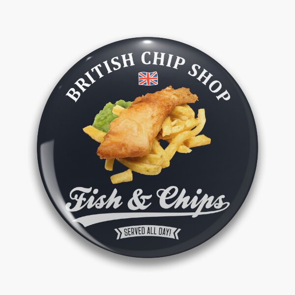 Item preview, British Chip Shop Fish and Chips designed and sold by RycoTokyo81.