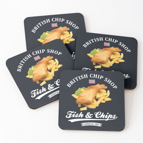Item preview, British Chip Shop Fish and Chips designed and sold by RycoTokyo81.