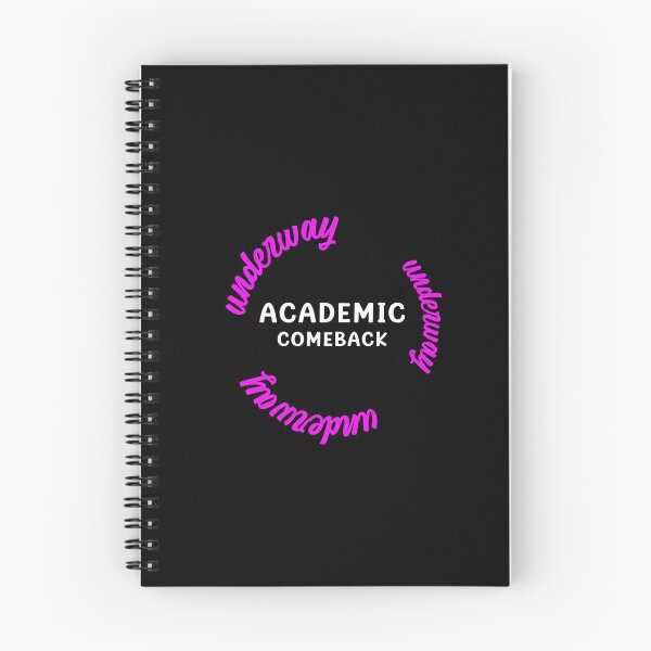 Item preview, Academic Comeback - Circular Pink Text Design designed and sold by TyxShop.