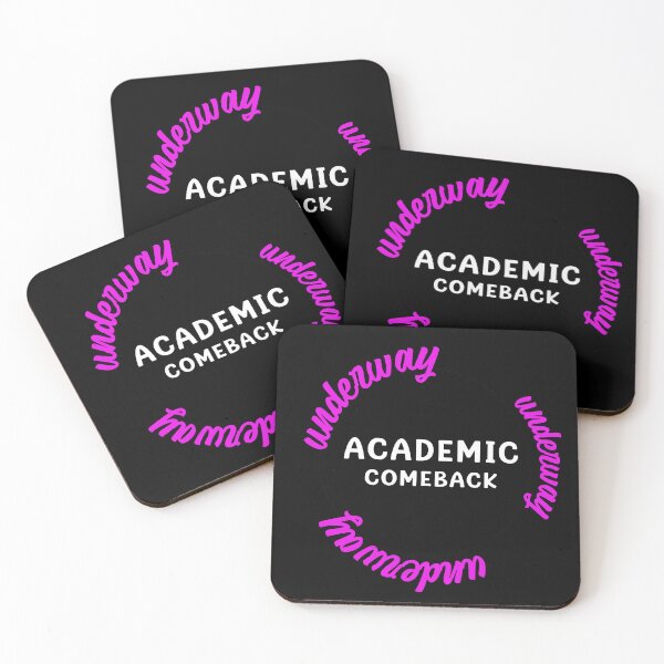 Item preview, Academic Comeback - Circular Pink Text Design designed and sold by TyxShop.
