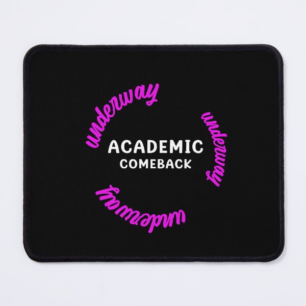 Item preview, Academic Comeback - Circular Pink Text Design designed and sold by TyxShop.