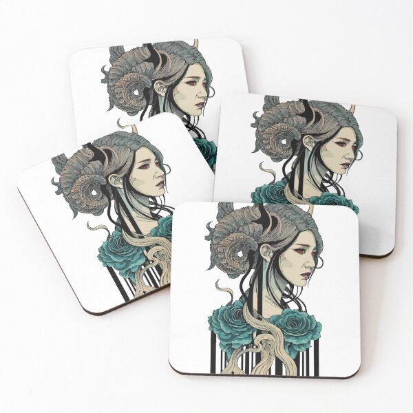 Item preview, Demon's Veil: A Journey into Japanese Mythology designed and sold by NebulaWhimsy.