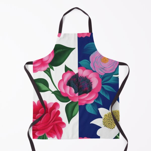 Item preview, Split color background floral design  designed and sold by Roxburylane.