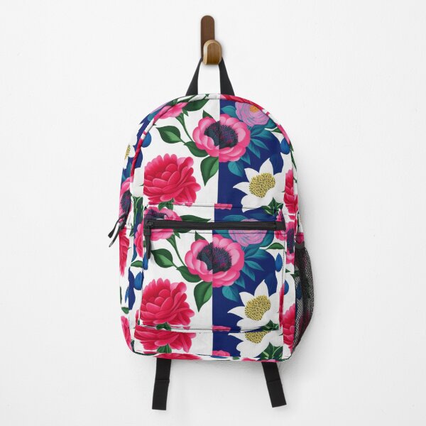 Item preview, Split color background floral design designed and sold by Roxburylane.