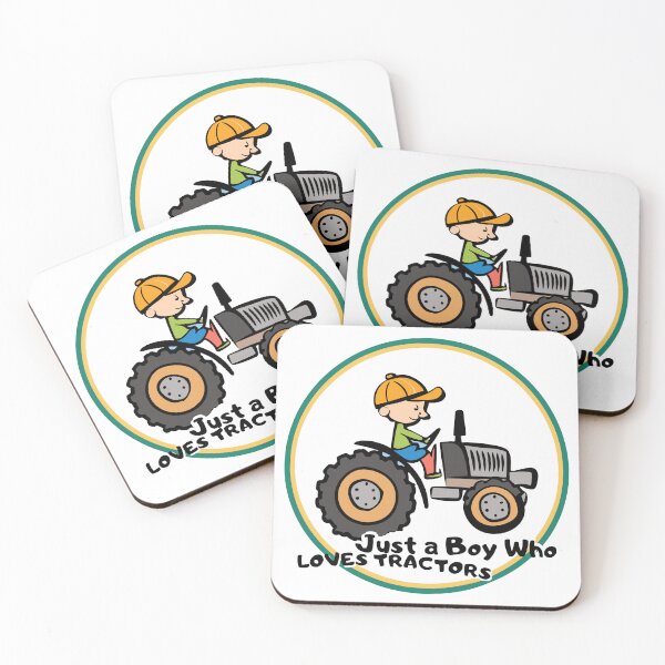 Item preview, just a boy who loves tractors designed and sold by hichametta.