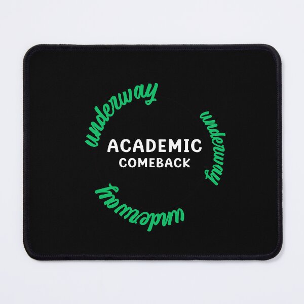 Item preview, Academic Comeback - Circular Green Text Design designed and sold by TyxShop.