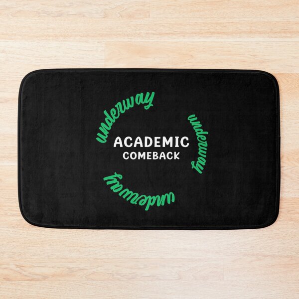 Item preview, Academic Comeback - Circular Green Text Design designed and sold by TyxShop.