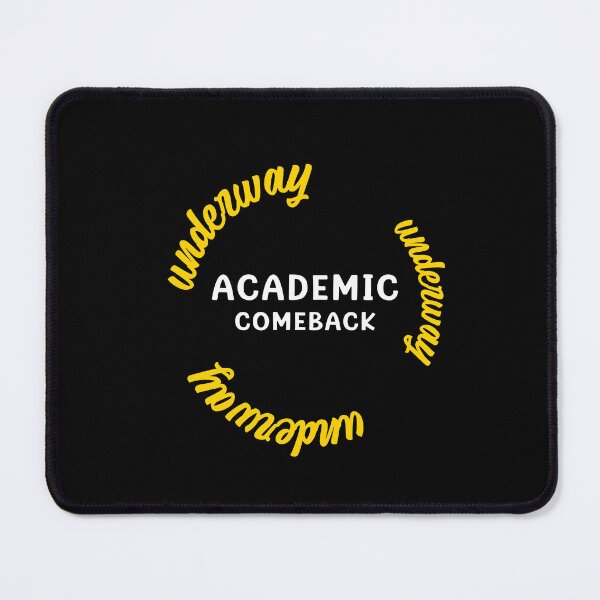 Item preview, Academic Comeback - Circular Yellow Text Design designed and sold by TyxShop.