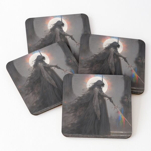 Item preview, Enigmatic Dark Fantasy Mystical Knight designed and sold by bubblegoth.