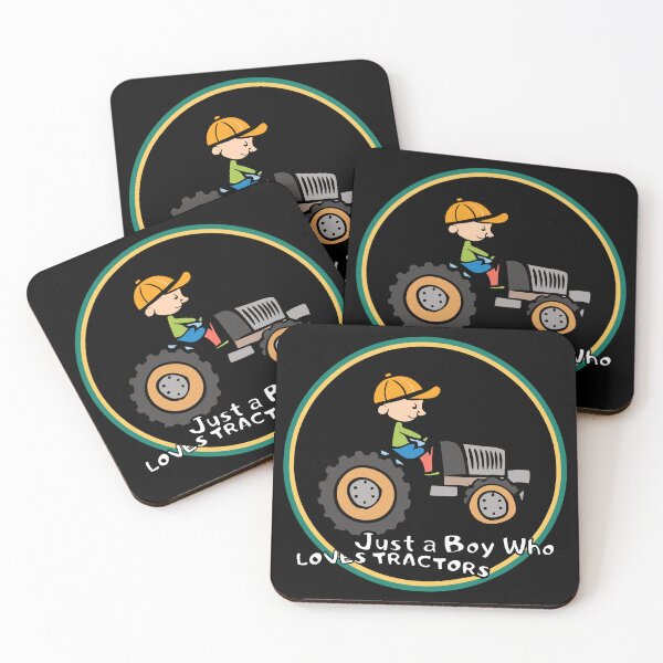 Item preview, just a boy who loves tractors designed and sold by hichametta.