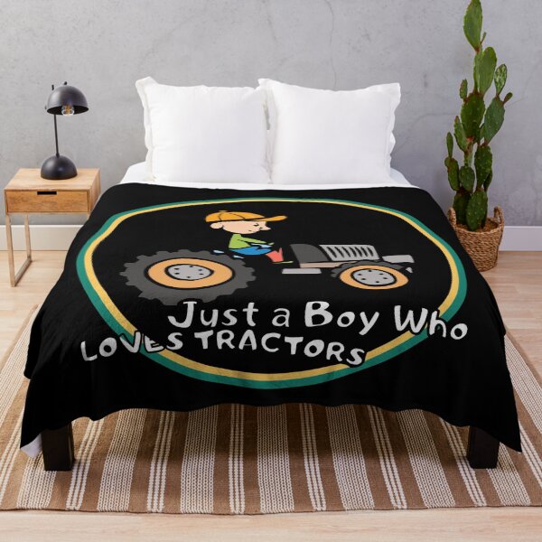 Item preview, just a boy who loves tractors designed and sold by hichametta.