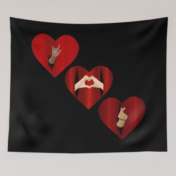 Item preview, Signs for Love Valentine's Day Illustration designed and sold by ArtAndBliss.
