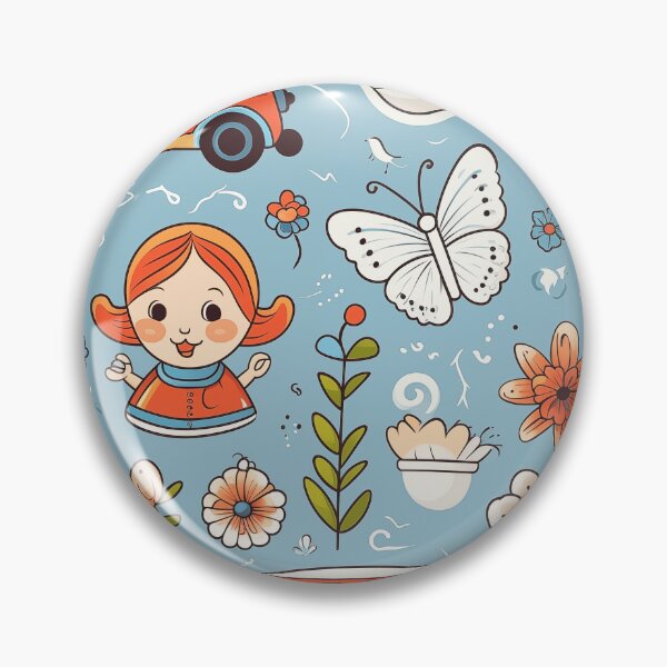 Item preview, Girl, Butterfly, Bus, Flower designed and sold by ColorsAndStyle.