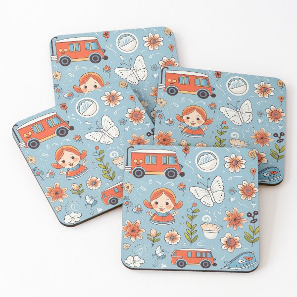 Item preview, Girl, Butterfly, Bus, Flower designed and sold by ColorsAndStyle.