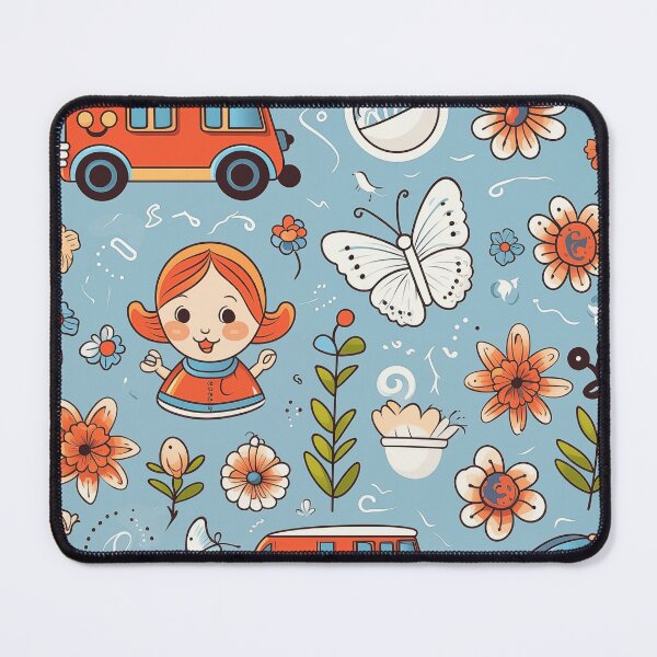 Item preview, Girl, Butterfly, Bus, Flower designed and sold by ColorsAndStyle.