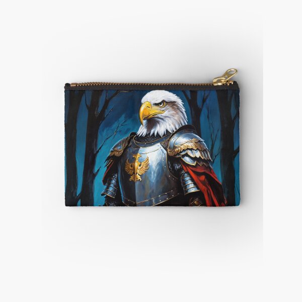 Item preview, Eagle knight in the forest. Animal knights - paintings series. designed and sold by twisted-dot.