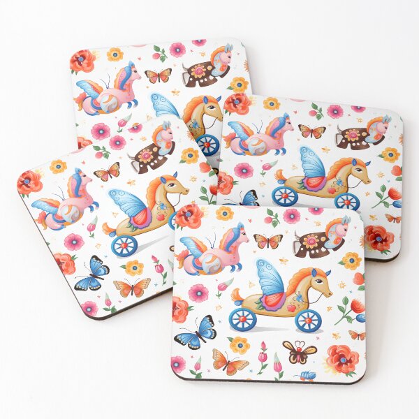 Item preview, Unicorn, Butterfly, Rose, Plant designed and sold by ColorsAndStyle.