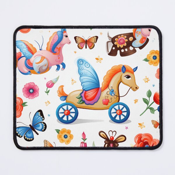 Item preview, Unicorn, Butterfly, Rose, Plant designed and sold by ColorsAndStyle.
