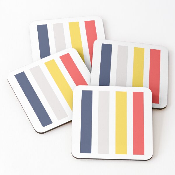 Item preview, Retro Color Palette Stripes designed and sold by TalBright.