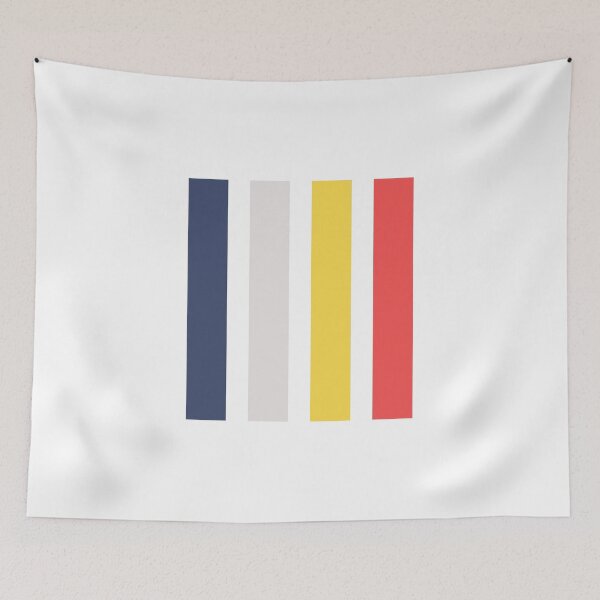 Item preview, Retro Color Palette Stripes designed and sold by TalBright.