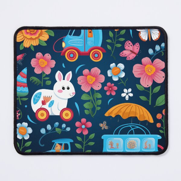Item preview, Blue, Rabbit, Train, Car designed and sold by ColorsAndStyle.