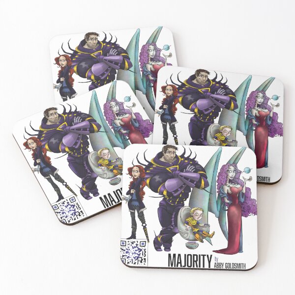 Item preview, MAJORITY heroes designed and sold by Abby Goldsmith.
