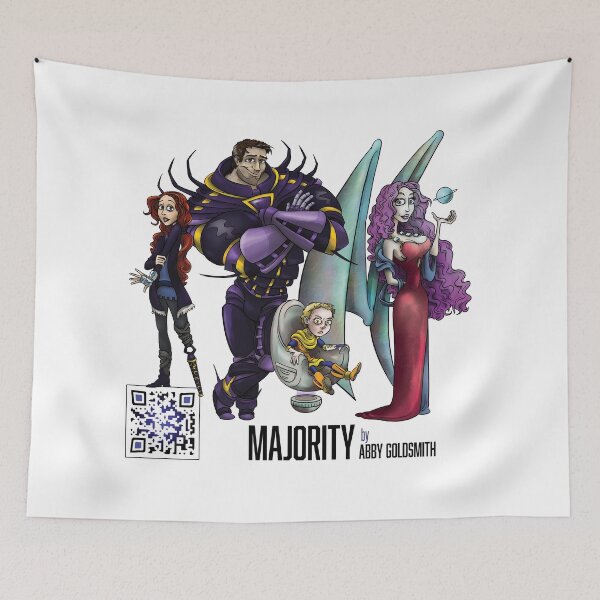 Item preview, MAJORITY heroes designed and sold by Abby Goldsmith.