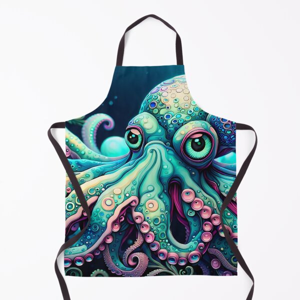 Item preview, Cute Octopus with Pink Suckers designed and sold by Bright-Moonrise.
