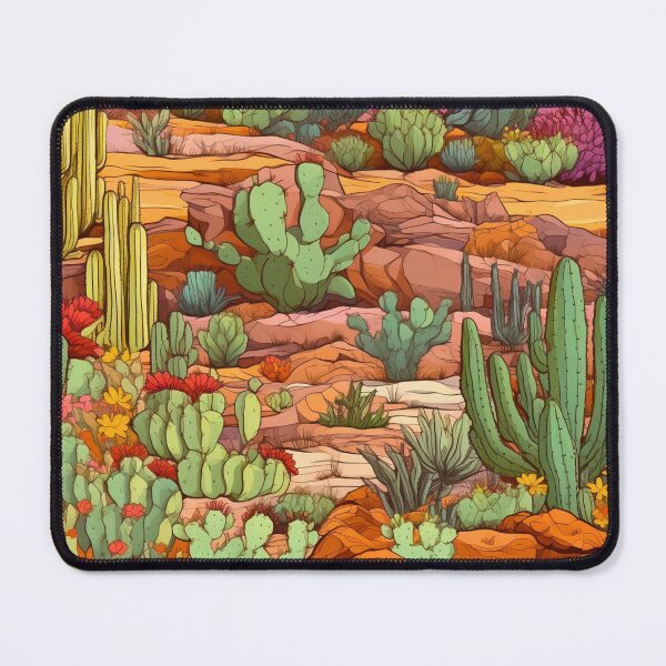 Item preview, Desert Cacti Pattern designed and sold by HausKatz.