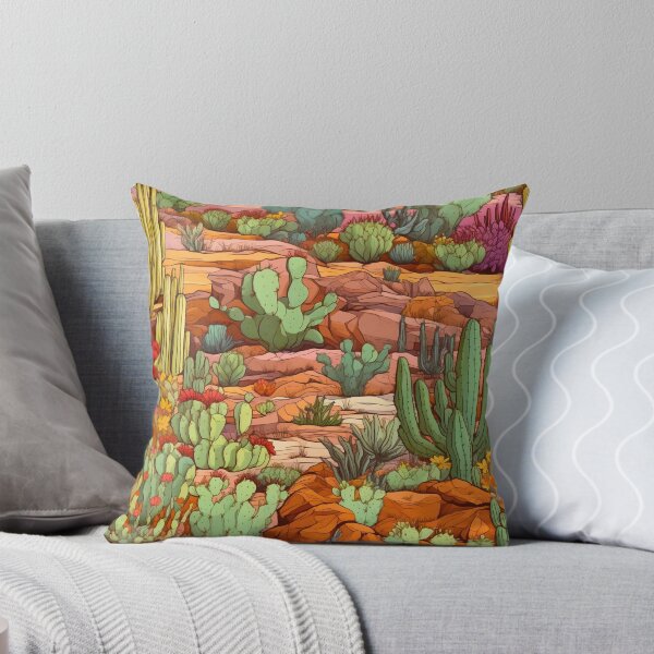 Item preview, Desert Cacti Pattern designed and sold by HausKatz.