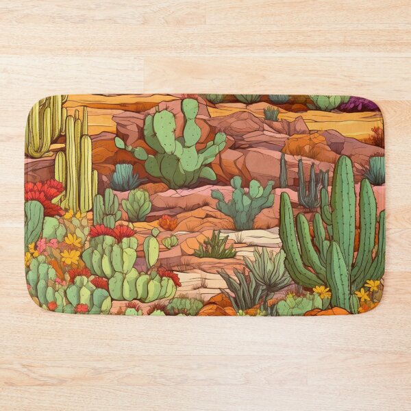 Item preview, Desert Cacti Pattern designed and sold by HausKatz.