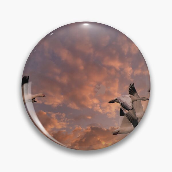 Item preview, Snow Geese in the Sunset designed and sold by Betty Sederquist.