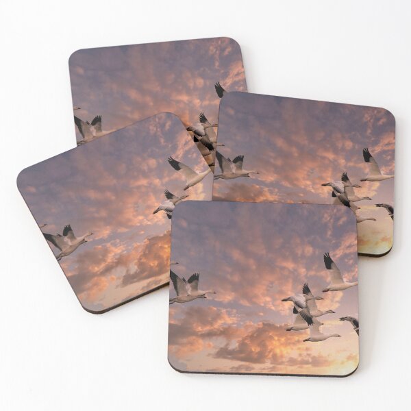 Item preview, Snow Geese in the Sunset designed and sold by Betty Sederquist.
