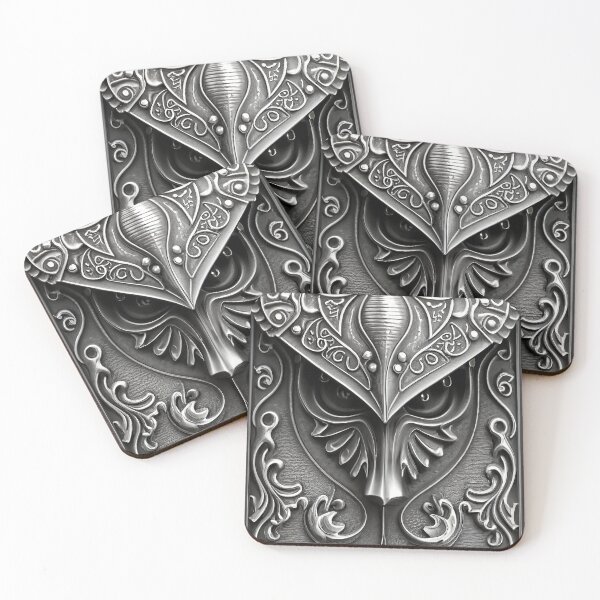 Item preview, Epochal Artistry Ancient Mastery Metallic Carved Shield Design designed and sold by Miniverse  Acrylics.