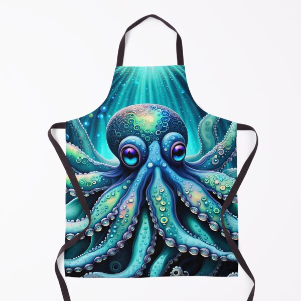 Item preview, The Sun Is Out for the Blue Octopus designed and sold by Bright-Moonrise.