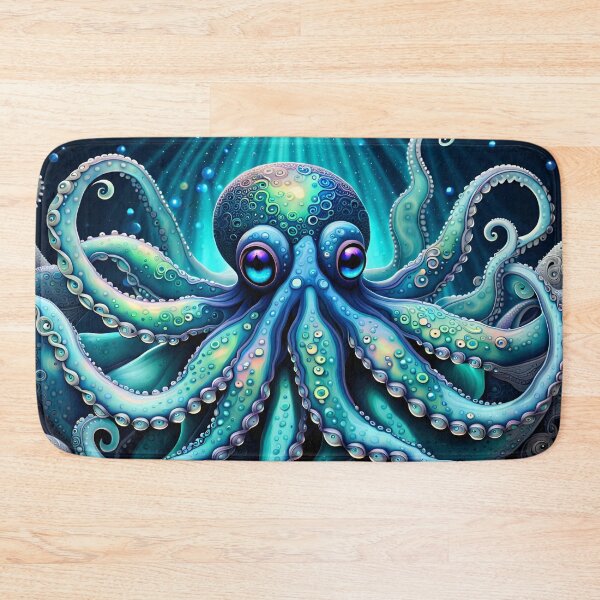 Item preview, The Sun Is Out for the Blue Octopus designed and sold by Bright-Moonrise.