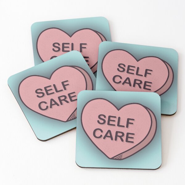 Item preview, Self Care Candy Heart  designed and sold by BlackHeartsArt.