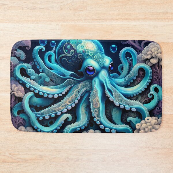 Item preview, The Blue Octopus designed and sold by Bright-Moonrise.