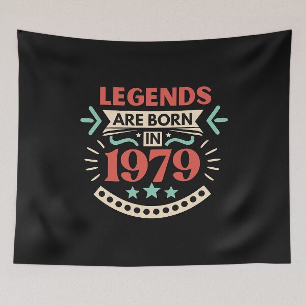 Item preview, legends are born in 1979 vintage retro designed and sold by vintage-years.