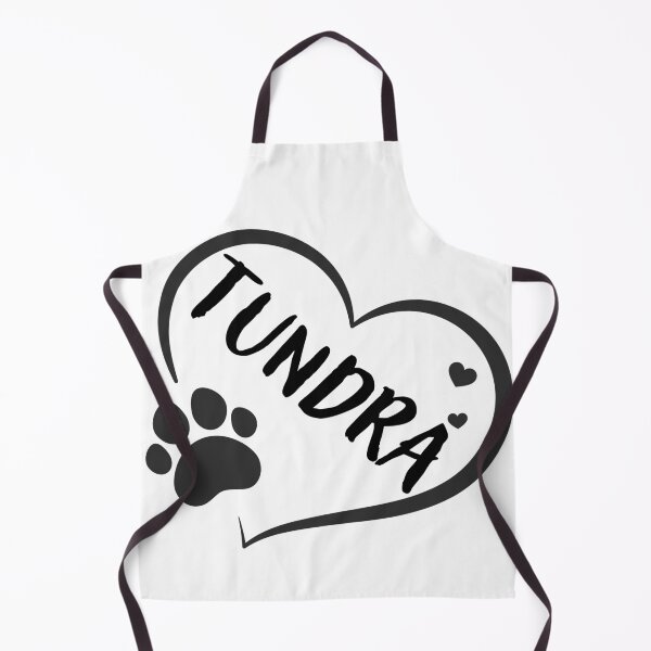 Item preview, Tundra pet dog or cat name in a heart with a paw, great gift for dog or cat owners designed and sold by OCS1337.