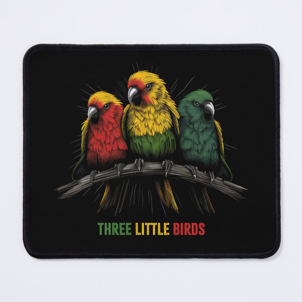 Item preview, Three Little Birds - Reggae designed and sold by blackdogshop.
