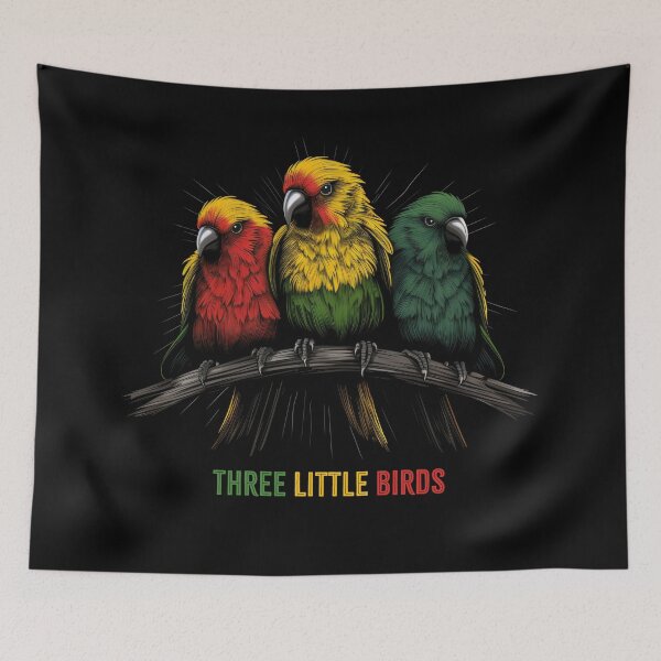 Item preview, Three Little Birds - Reggae designed and sold by blackdogshop.