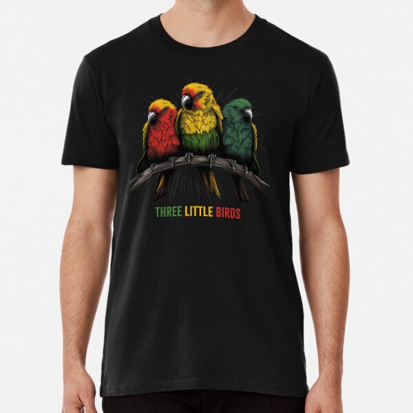 Item preview, Three Little Birds - Reggae designed and sold by blackdogshop.
