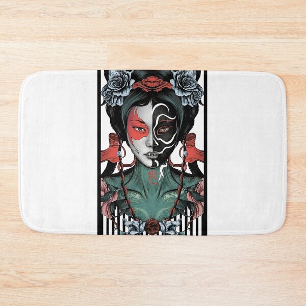 Item preview, Eerie Encounter: Confronting the Cursed Oni designed and sold by NebulaWhimsy.