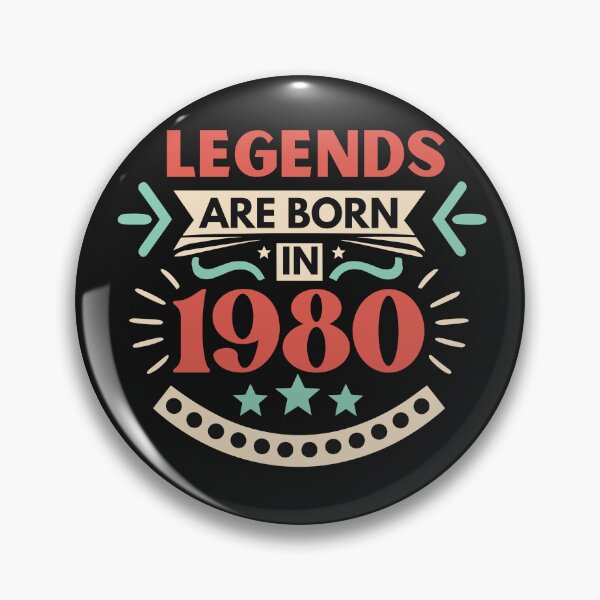 Item preview, legends are born in 1980 vintage retro designed and sold by vintage-years.