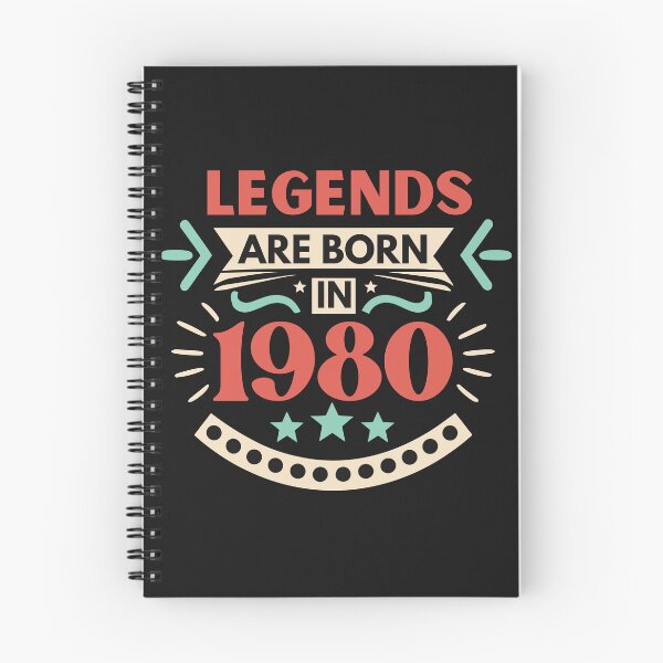 Item preview, legends are born in 1980 vintage retro designed and sold by vintage-years.
