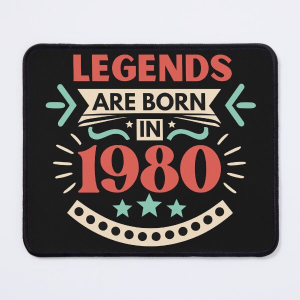 Item preview, legends are born in 1980 vintage retro designed and sold by vintage-years.