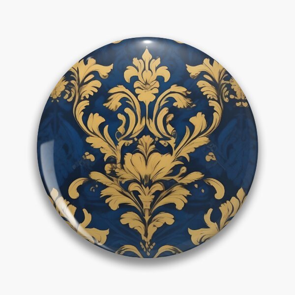 Item preview, Blue & Gold Baroque designed and sold by DesignsByPrnces.