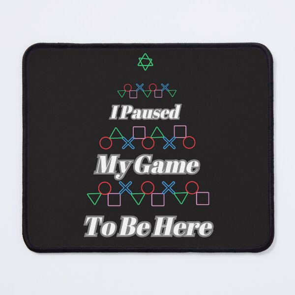 Item preview, I paused my game to be here designed and sold by Enchanted Patterns of Alice.